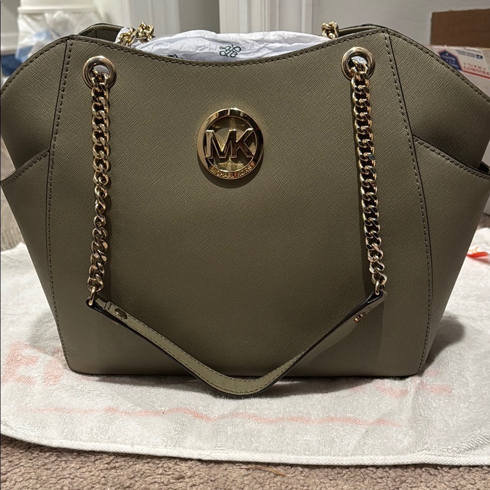 Michael Kors Olive Green Women's Bag
